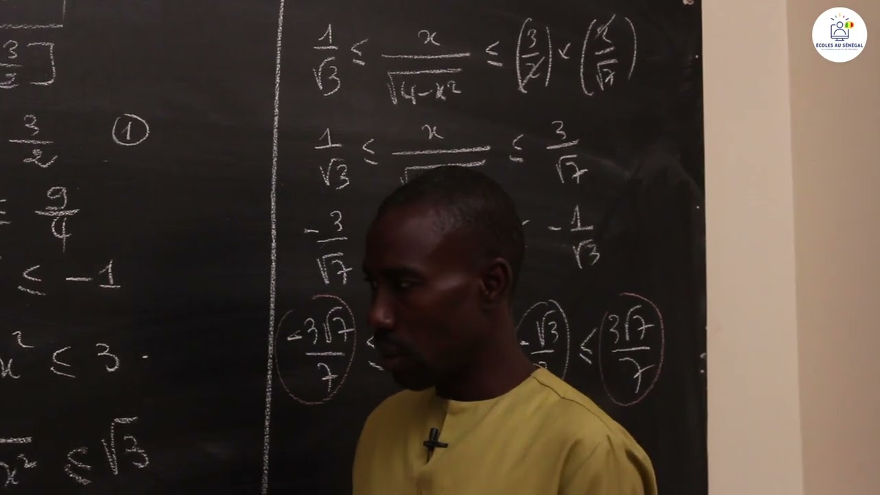 Exercices - Terminales S2 - Mathématiques:  Fonctions numériques / TVI et TIAF / Suite 11 / M. Boye
