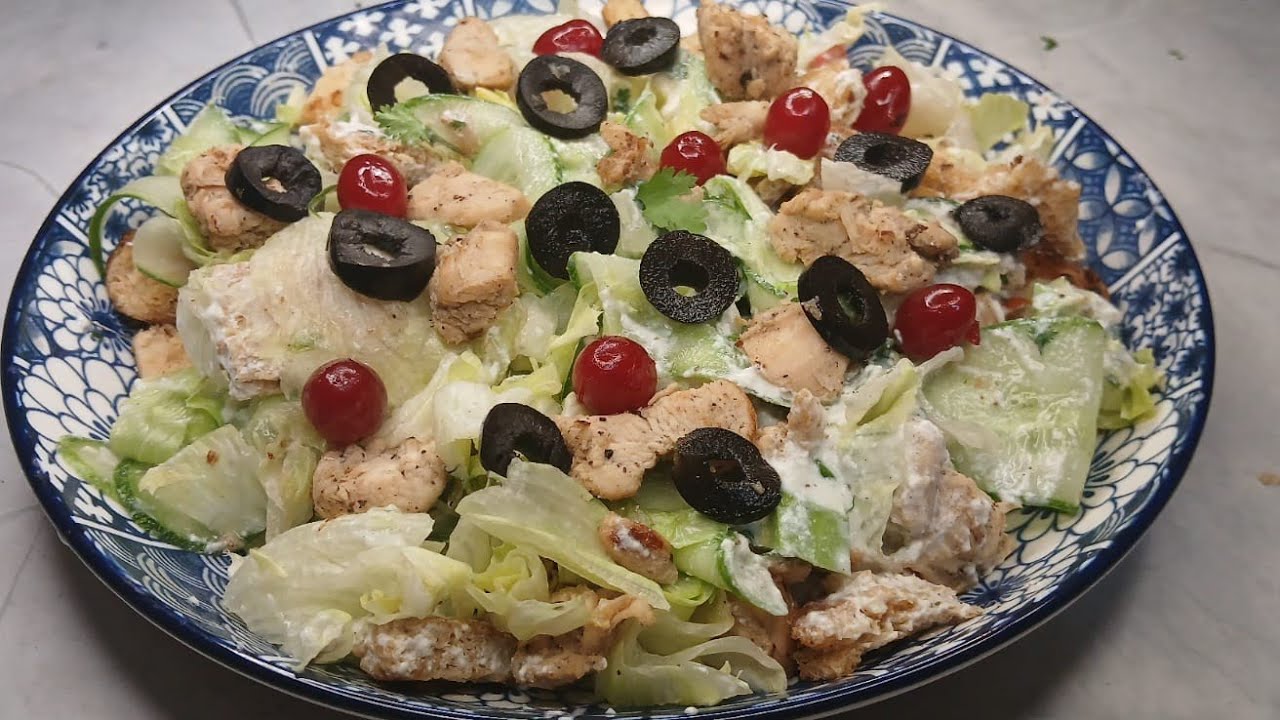 Avocado Chicken Salad | Healthy Avocado Chicken Salad | Chicken Salad Recipe