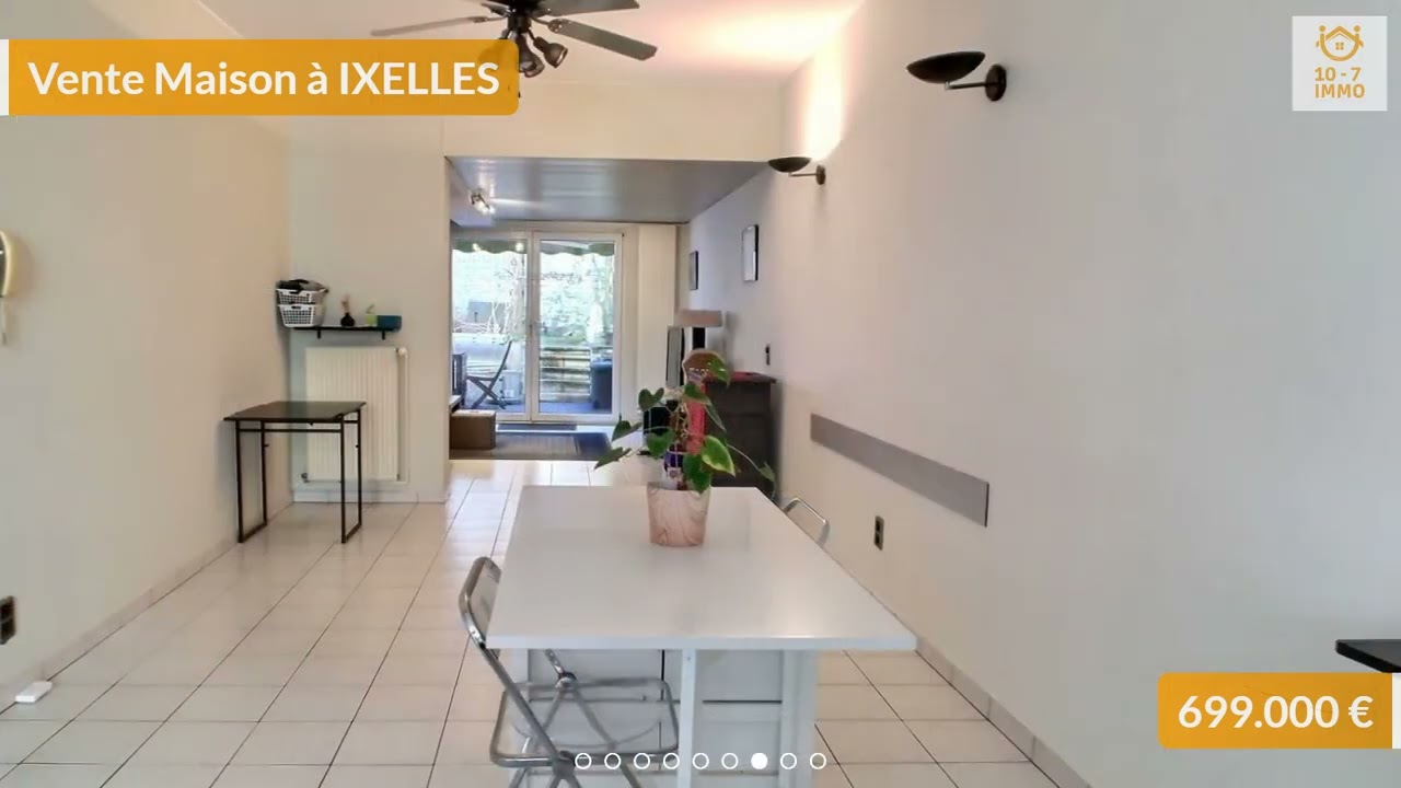 Vente Maison &agrave; IXELLES - par 10-7 IMMO