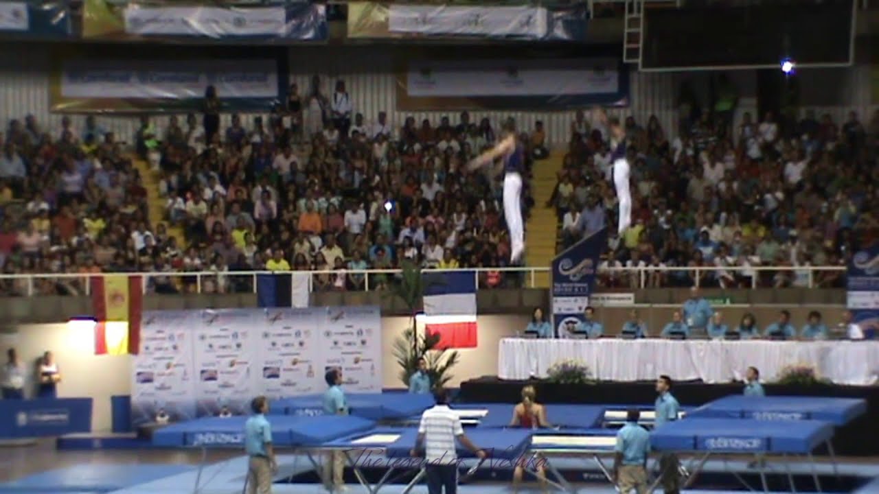 CZECH REPUBLIC - World Games Cali 2013 Men synchronized trampoline