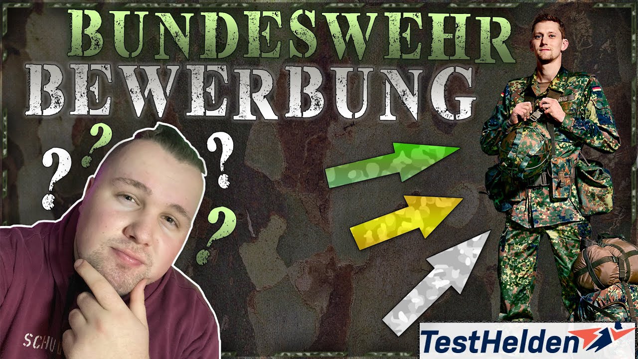 BEWERBUNG bei der Bundeswehr | ERKLÄRUNG | TestHelden.com