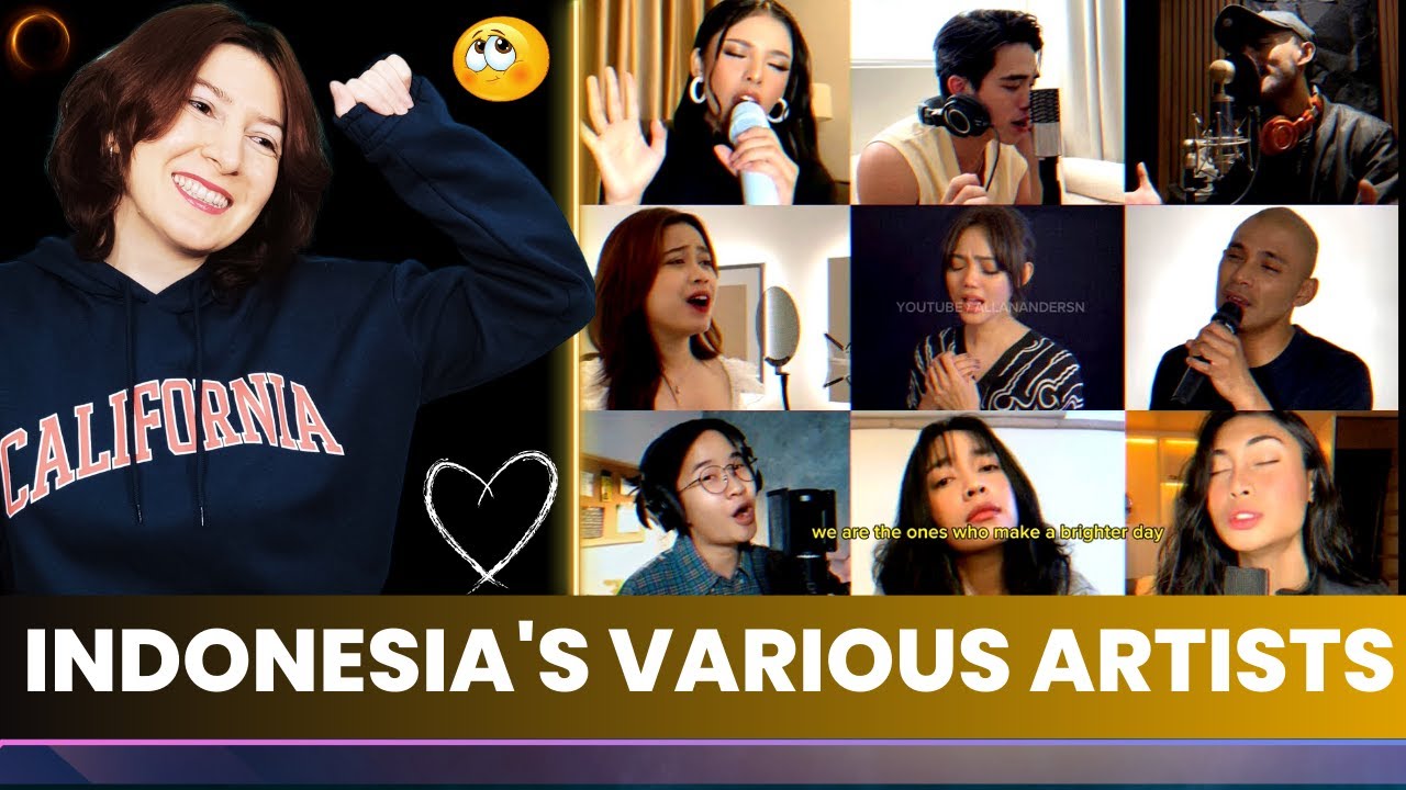 Indonesia's Various Artists - We Are The World (Cover) | Reaction