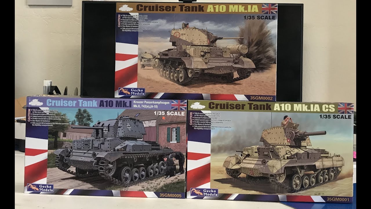 1/35 Gecko Models cruiser tanks Taking a look inside review