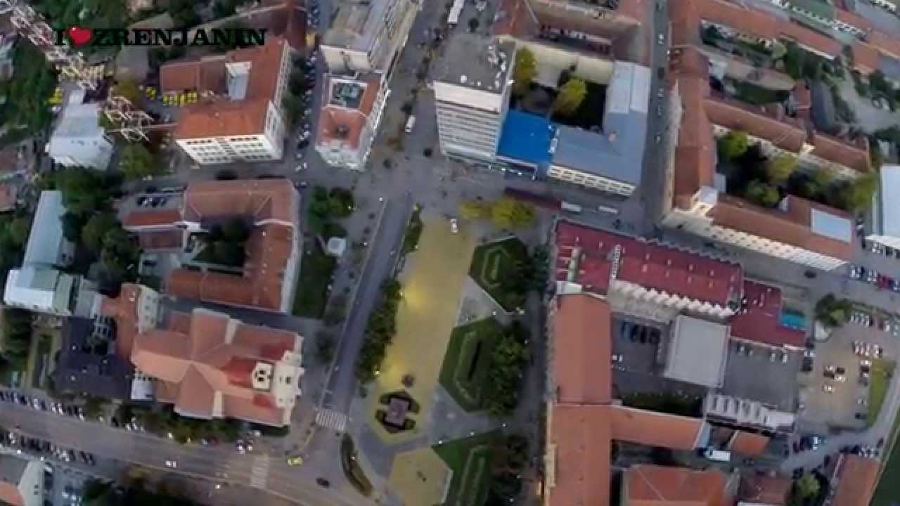 Dron snimio ceo Zrenjanin - pronađite svoju kuću ili zgradu