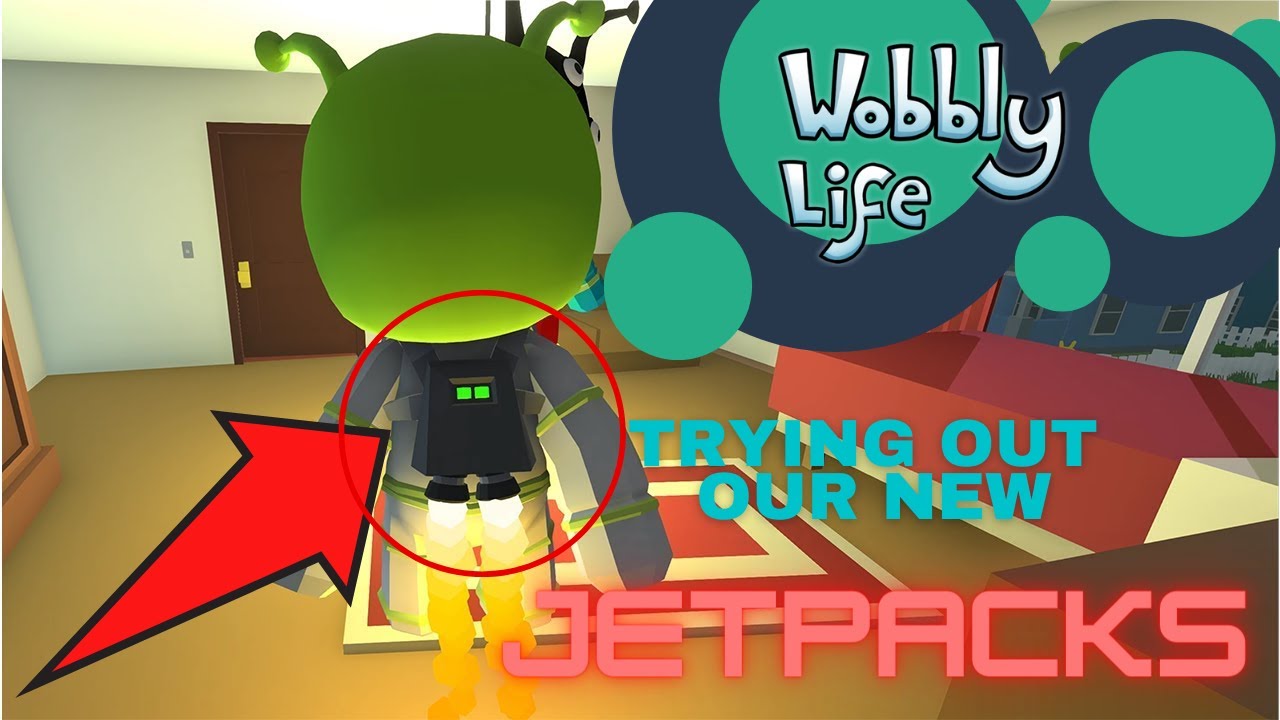 Trying Out Our New AWESOME *JETPACKS* | *TIPS & TRICKS* Wobbly Life | Vio Via TV