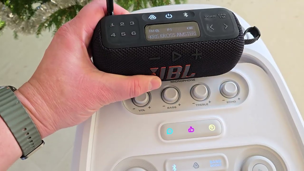JBL tuner 3, more radio sound using auracast