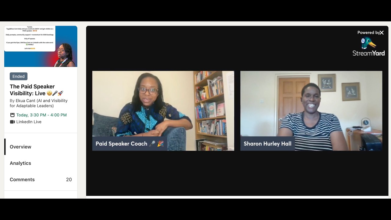How to Get Paid Speaking Gigs Fast | Antiracism & Allyship Speaker Sharon Hurley Hall