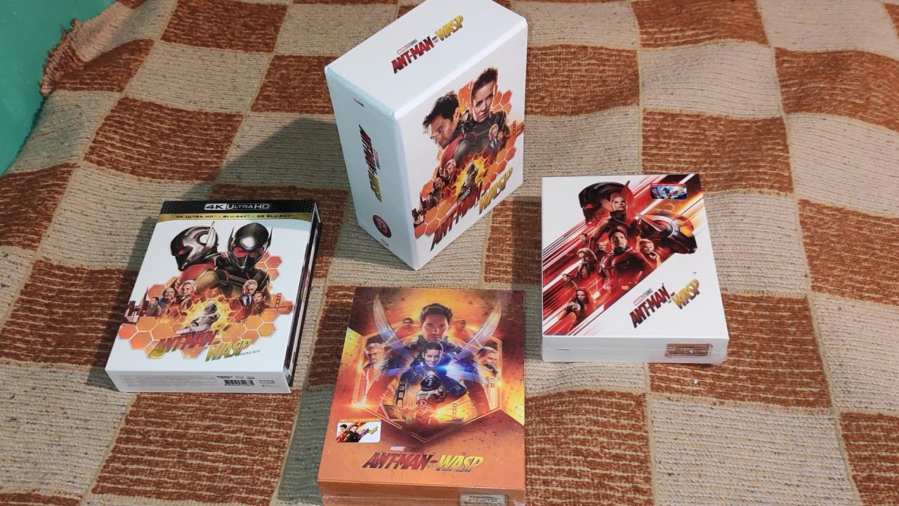 Ant-Man and the Wasp FullSlip Steelbook Collection Filmarena Hardbox SM Life MCU Unboxing Review en
