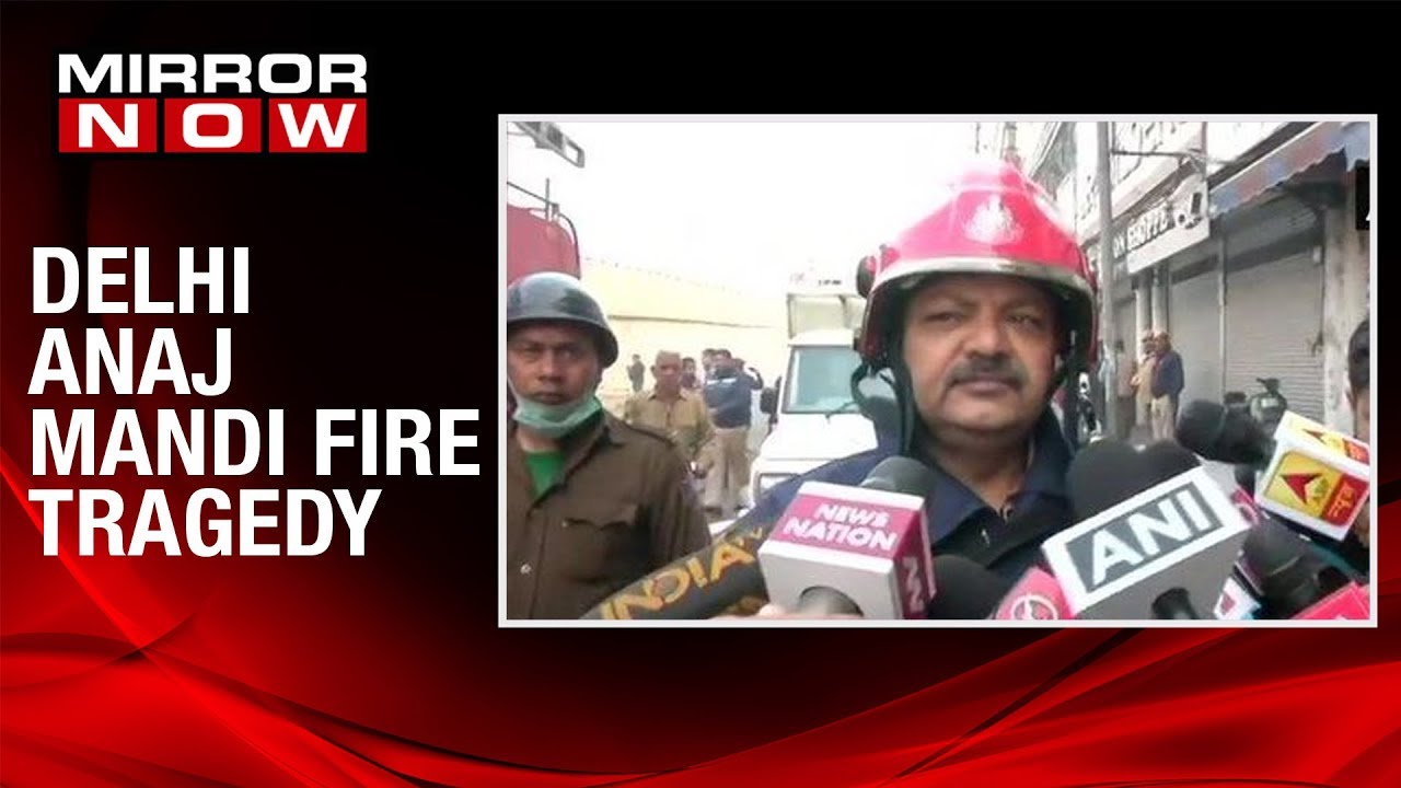 Chief Fire Officer Atul Garga speaks on the Anaj Mandi fire tragedy