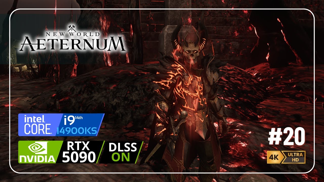 New World AeternuM: Ep 20 - Max Graphics in 4k | RTX 5090 + i9 14900KS | No Commentary