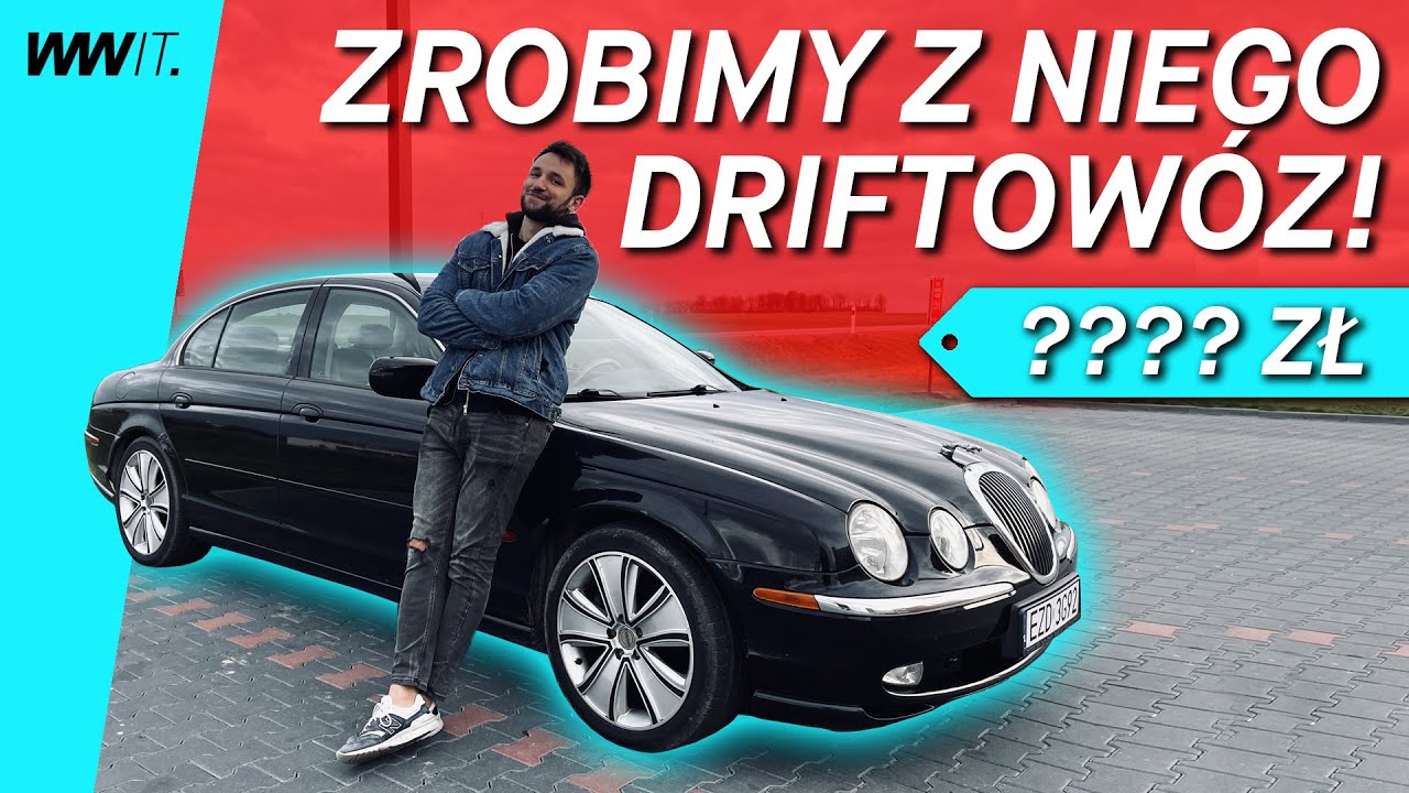 Najtańszy Jaguar S-Type w Polsce do driftu!