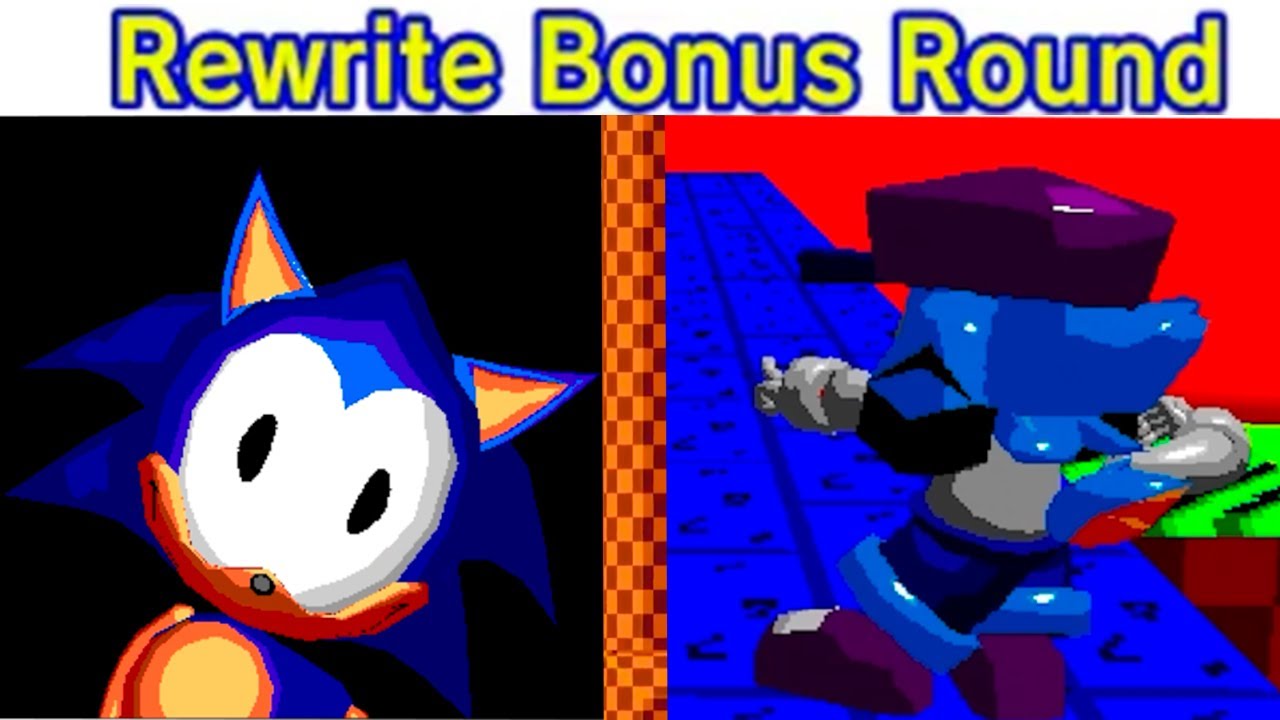 Friday Night Funkin' VS Rewrite - ROUND 2 - Sonic.EXE (FNF Mod)🎶