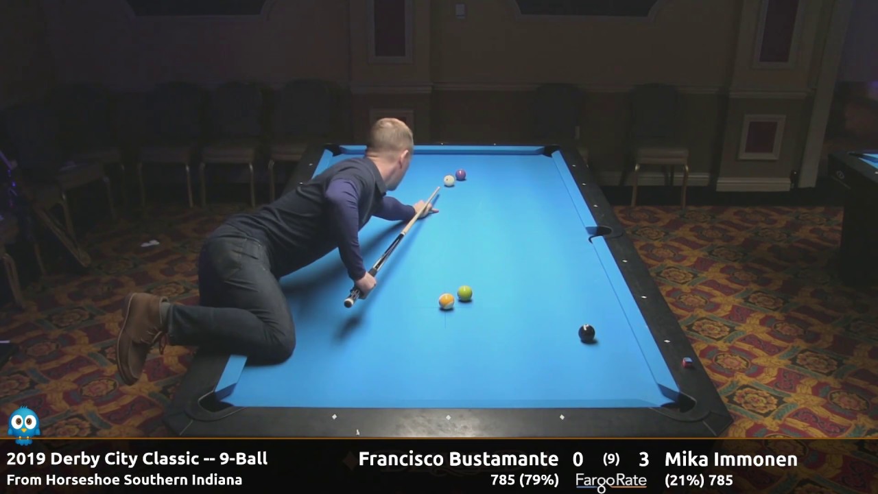 Francisco Bustamante vs Mika Immonen - 9-Ball - 2019 Derby City Classic
