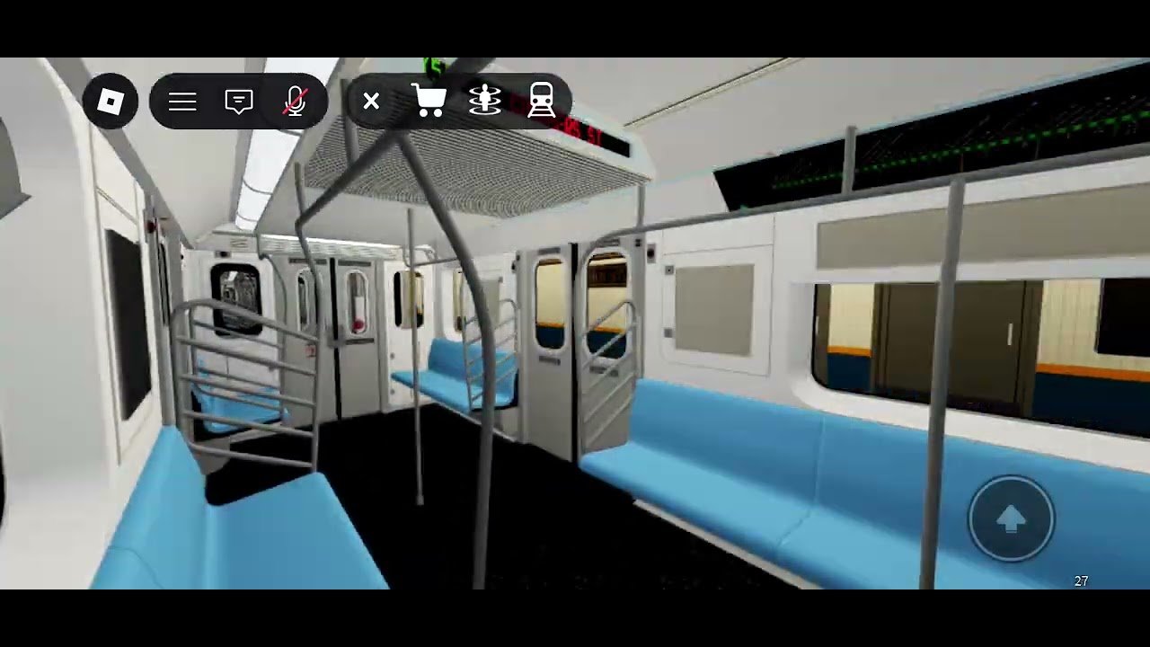 IRT Mainline Roblox Gameplay | (5) via 7th Avenue Line ride HAULING ASS (Rush hour commute) OwO