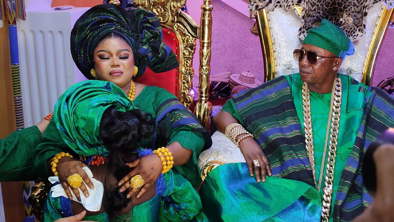 TEARS OF JOY: OLORI AISHA ONIBA SHARED TEARS AT HER DAUGHTER WEDDING INTRODUCTION. CHECK IT OUT