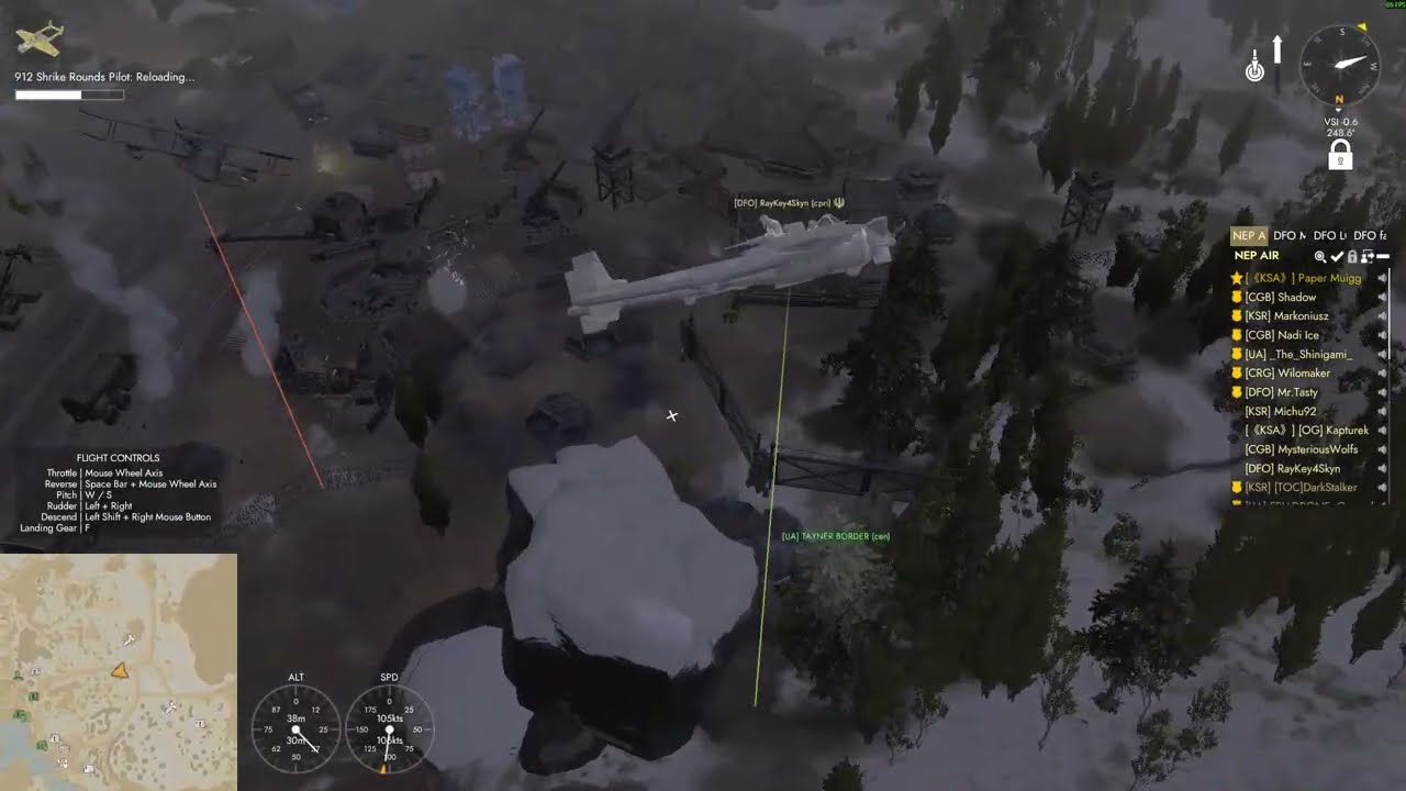 Foxhole Airborne Dive Bombing Warden Tanks