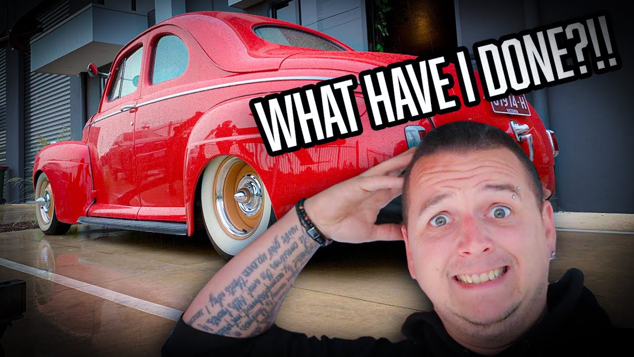 (HOW TO) Jag Front End Suspension In A 41 Coupe With A 350 V8 Conversion ( Hotrods & Classic Cars )