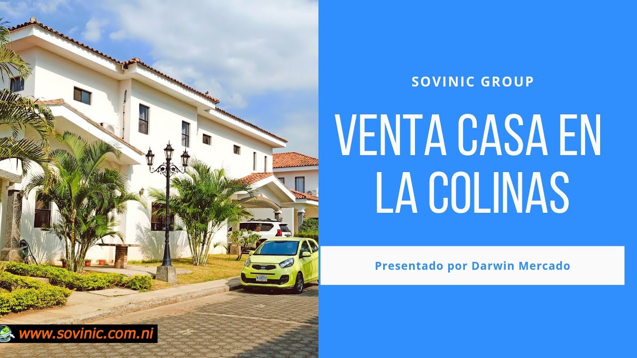 las colinas managua Nicaragua casa en venta