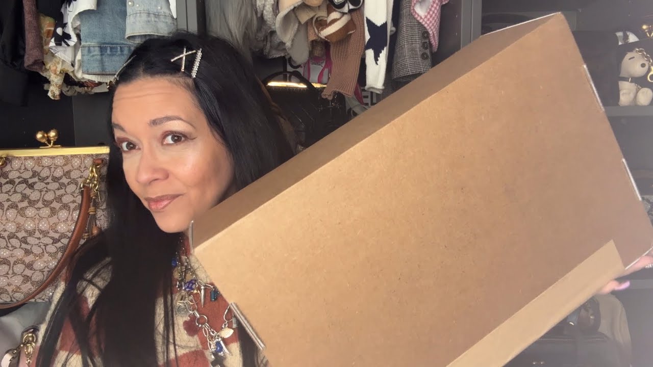 Первая распаковка 2026 года + Любимая кошка породы Coach Tabby 🍫 #coachnewyork #coachtabby