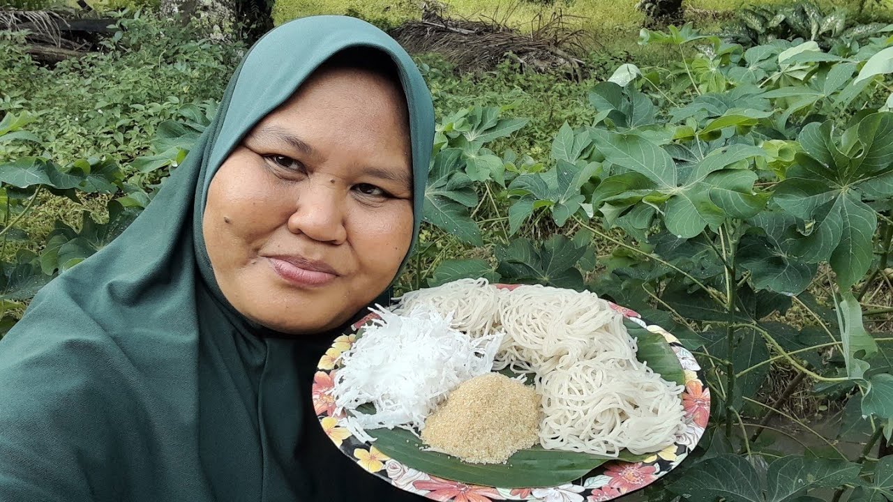 cara buat  putu mayam yg simple by kak nur @ tip cara mudah