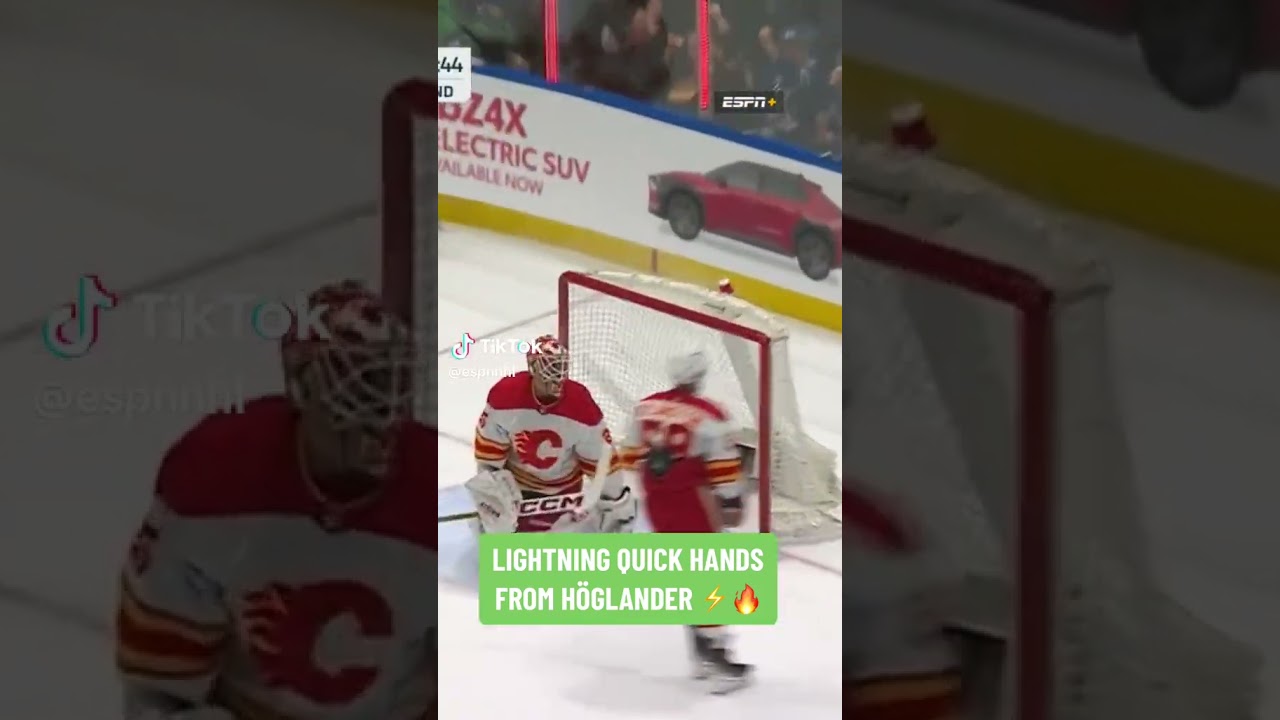 Nils Hoglander breakaway goal! #canucks #real #nhl