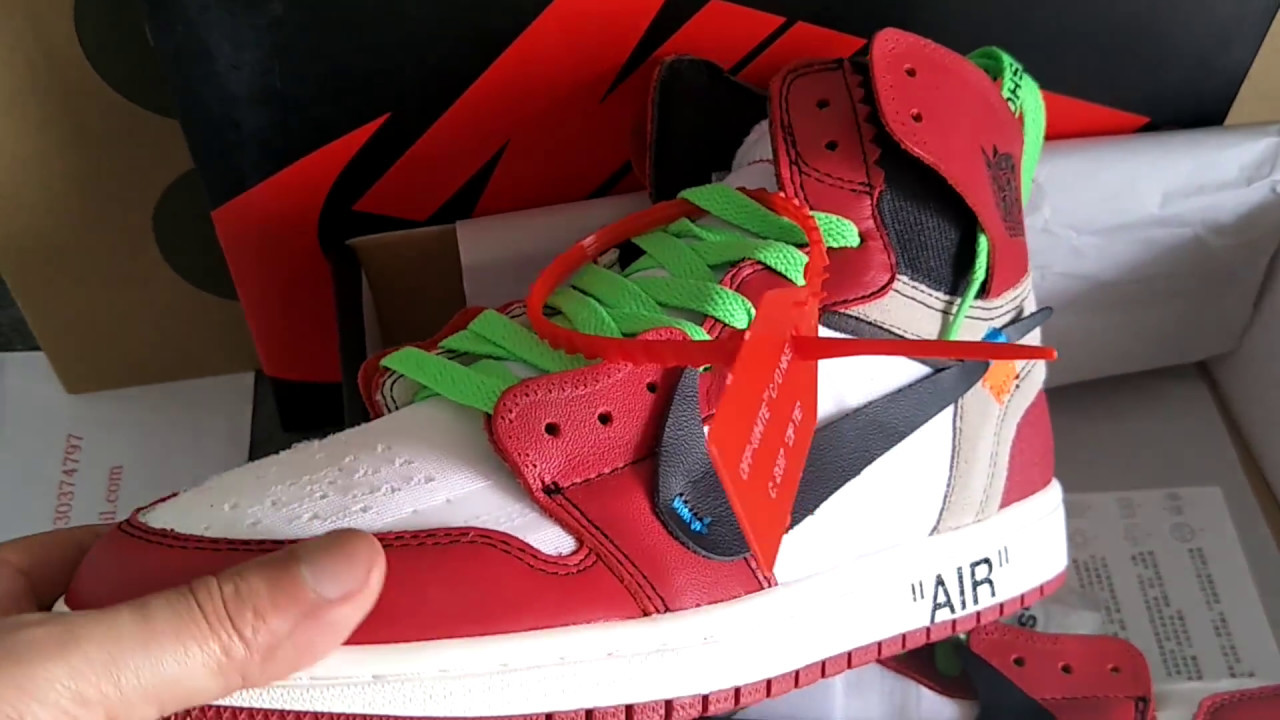 OFF-WHITE x Air Jordan 1 Retro High OG Chicago AA3834 101form shoeout.co