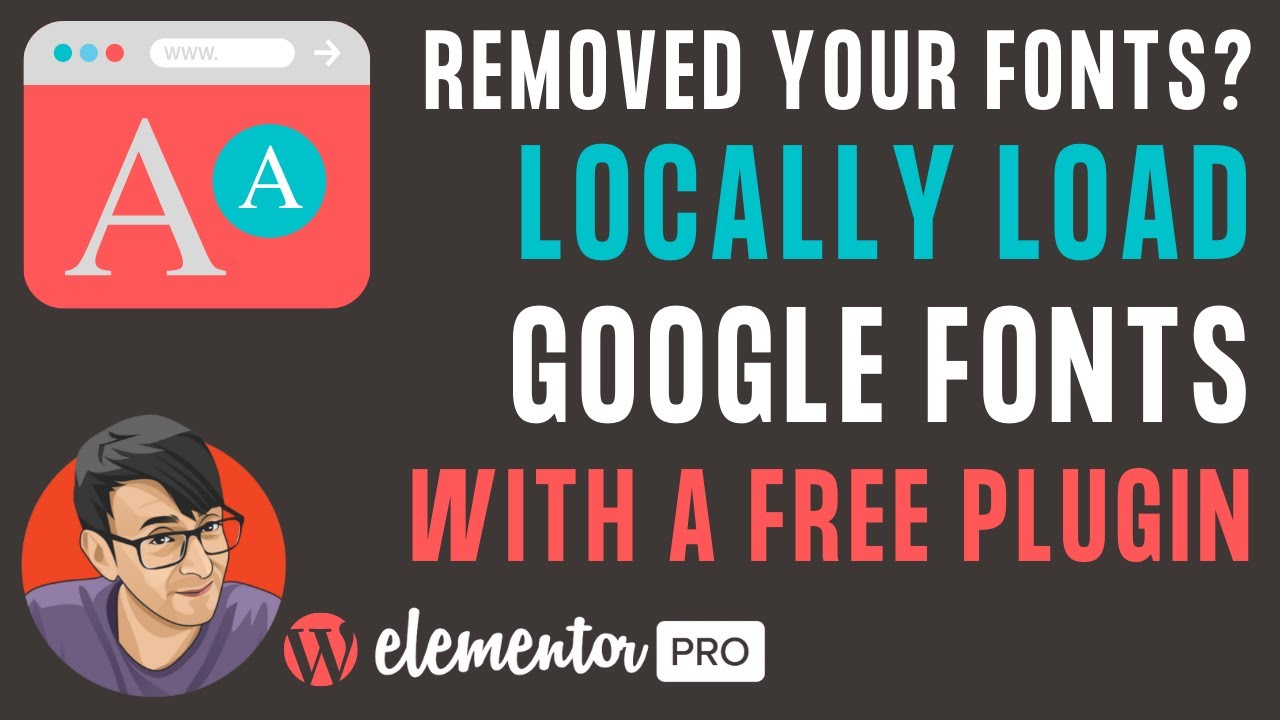 Use a Free Plugin to Locally Load Google Fonts after Removing them | OMGF Local Fonts