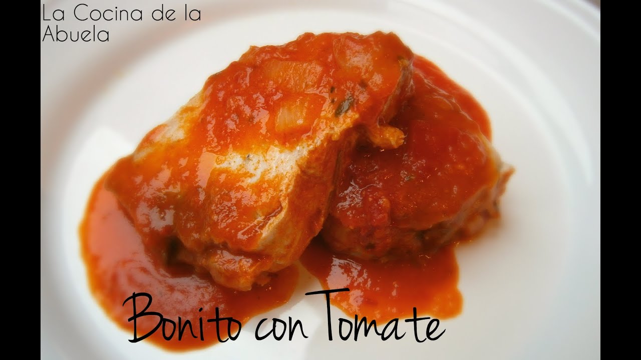 Bonito con Tomate