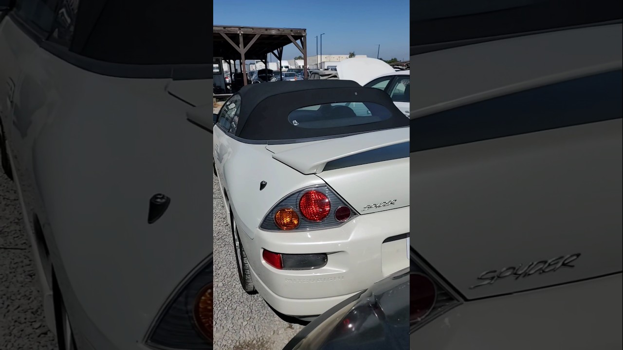 Этот автомобиль Mitsubishi Eclipse SPYDER GT в идеальном состоянии был продан на аукционе. #jdmpa...