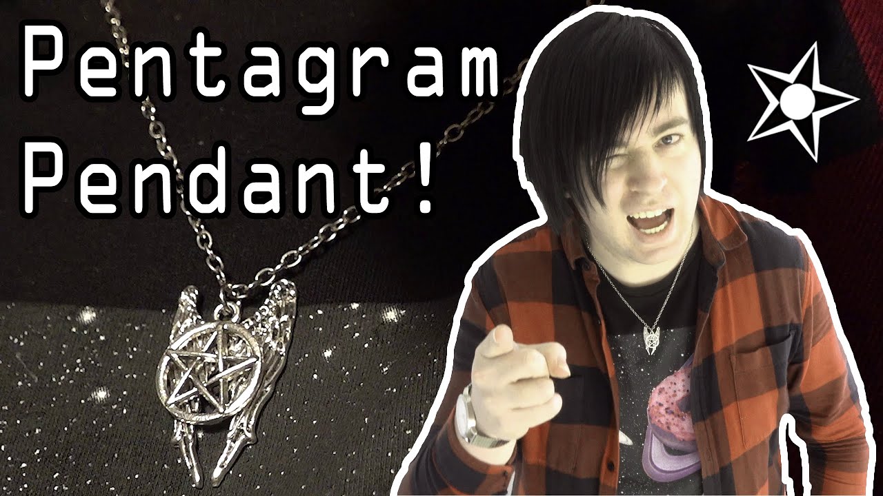 My COOL New Pentagram Pendant! ⭐👊😎✌