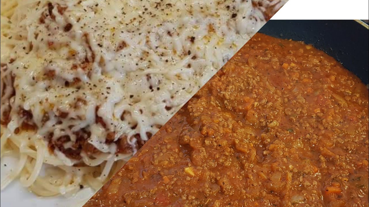 Sauce Spaghetti bolognaise facile 5m pas cher mỳ ý sốt bò bằm cực ngon Bolognese sauce EASY
