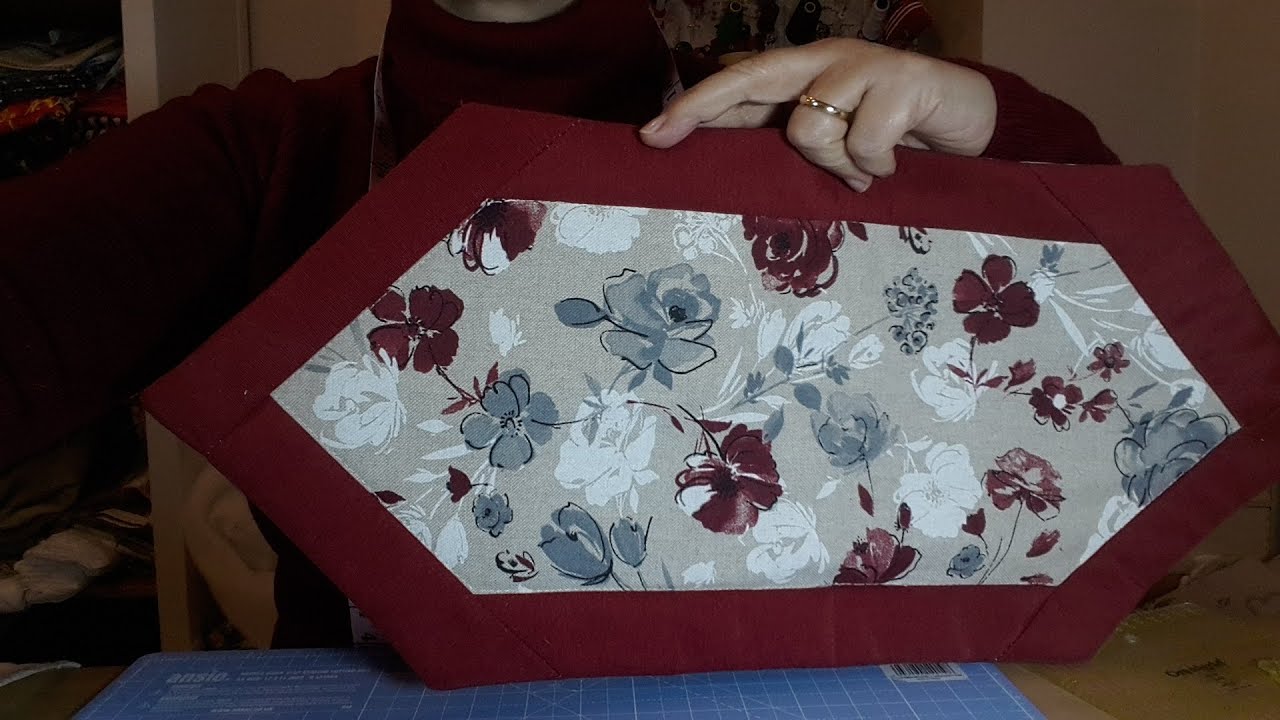 Tutorial runner copritavolo facile cucito creativo per principianti #442 #SweetSusi
