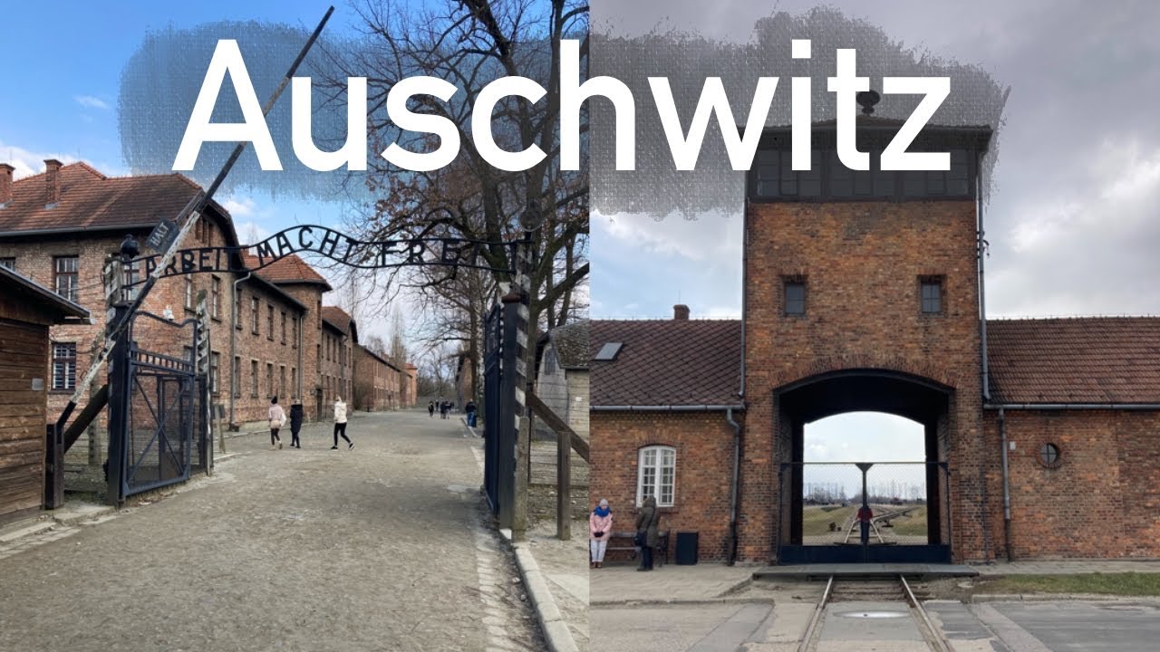 Visiting the Auschwitz concentration camps | How to get there and footage of the camps 🇵🇱