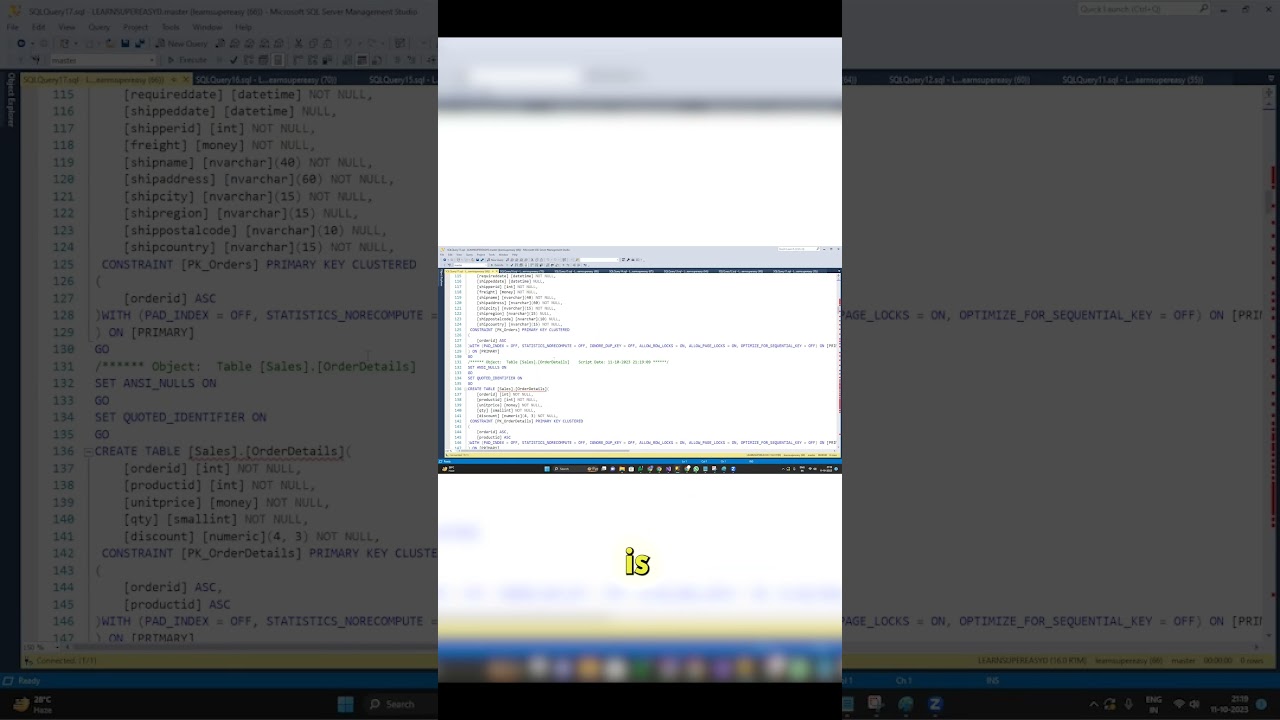 How To Generate Meta Data and Open In New Query Window Tab | In SQL Server  #sql #metadata