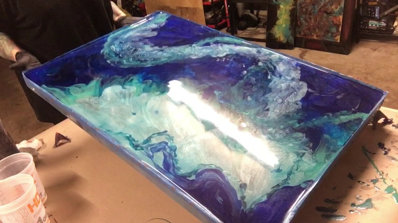 Huge_Resin Art  Painting_Part Two