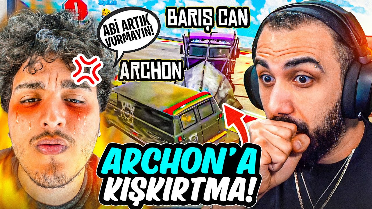 ARCHONA KIŞKIRTMA YAPTIK (TELEFONU KIRDI) EKİPLE GTA 5 FACE TO FACE OYNADIK | Barış Can