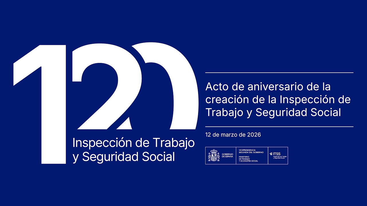 Acto por el 120ª aniversario de la Inspección de Trabajo y Seguridad Social