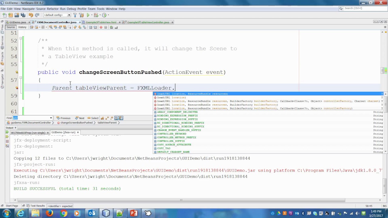 Using SceneBuilder and Controller class to change scenes in Javafx