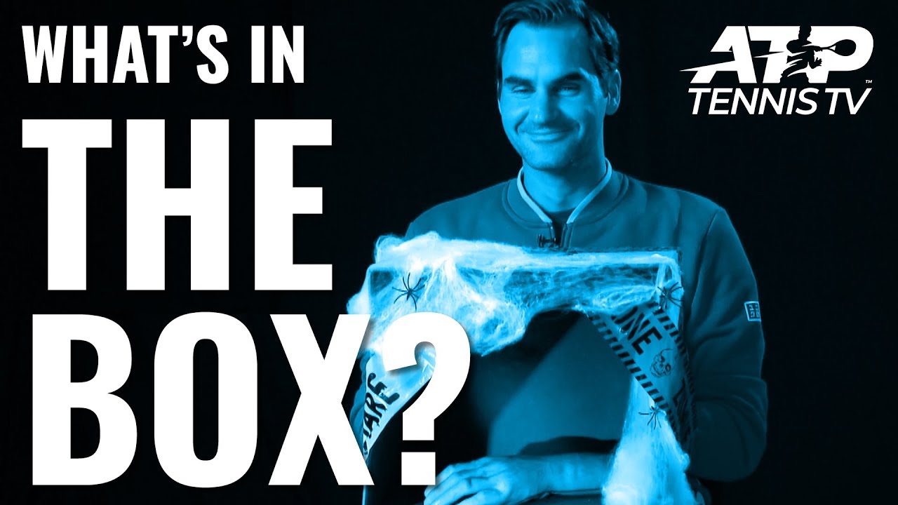 Halloween 'What's in the Box' Challenge: ATP Tennis Style 🤣