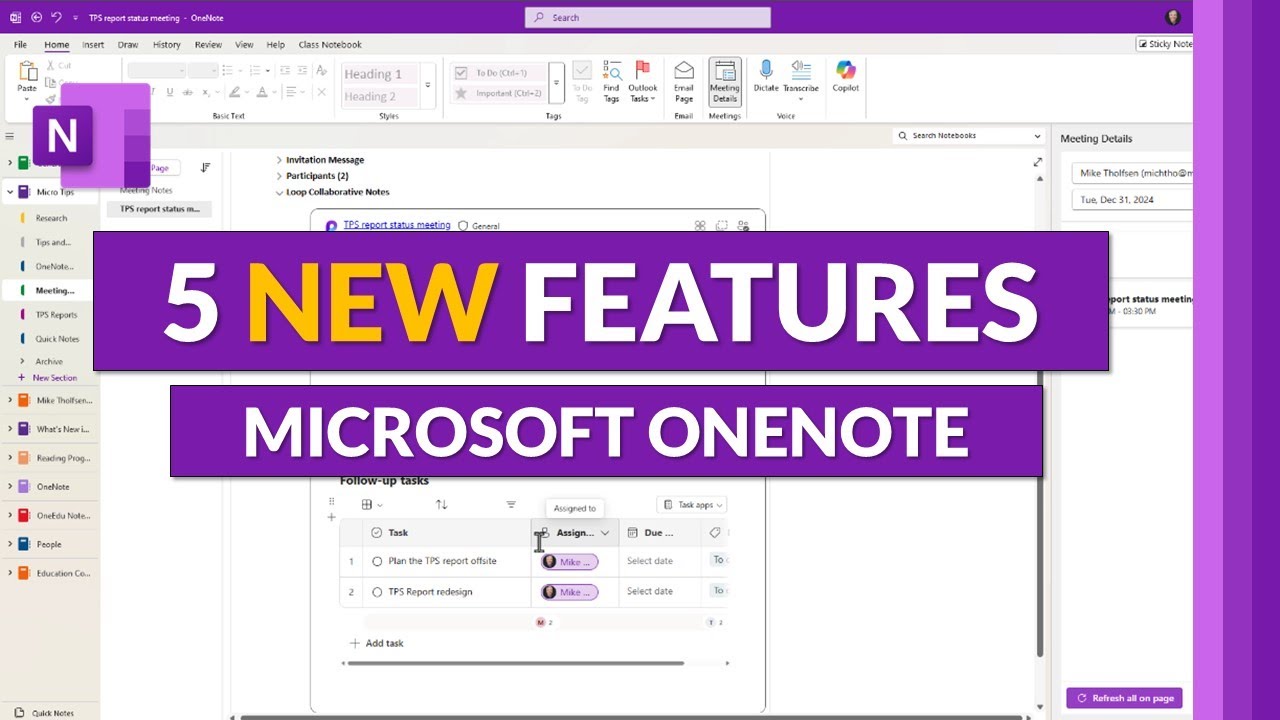 5 new features in Microsoft OneNote for 2025