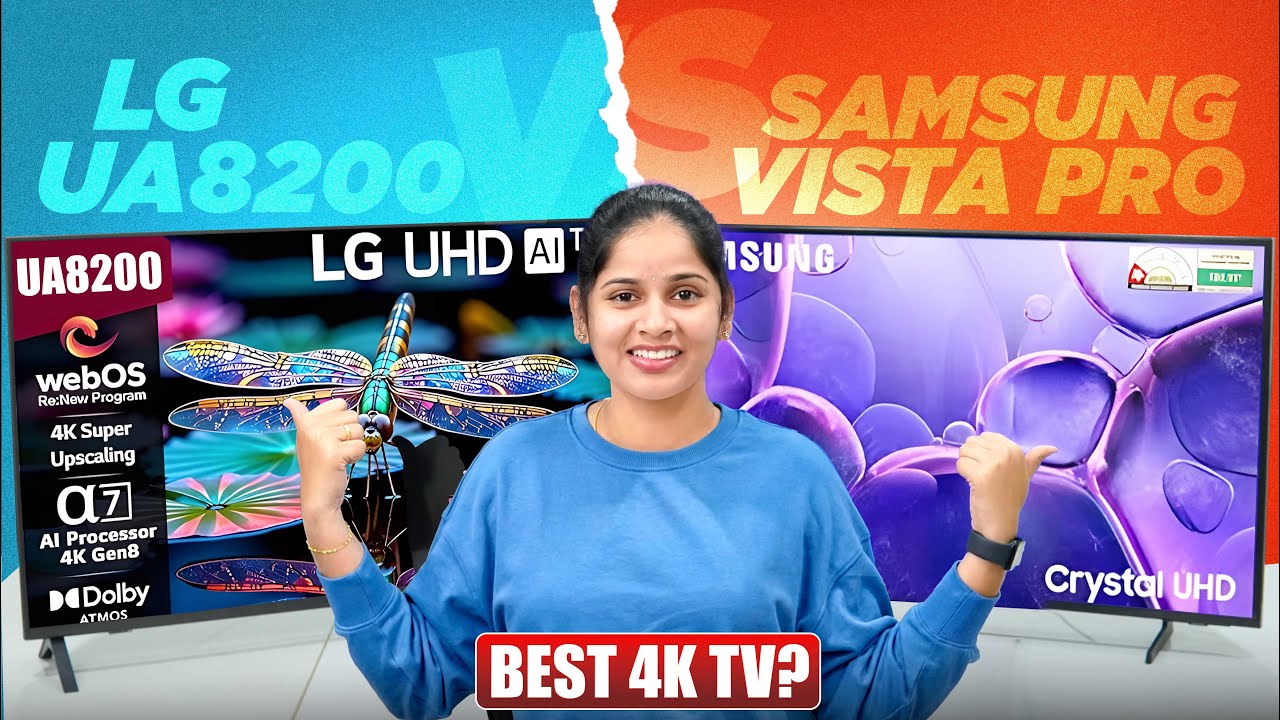 LG UA8200 vs Samsung Vista Pro | Best 43/55/65