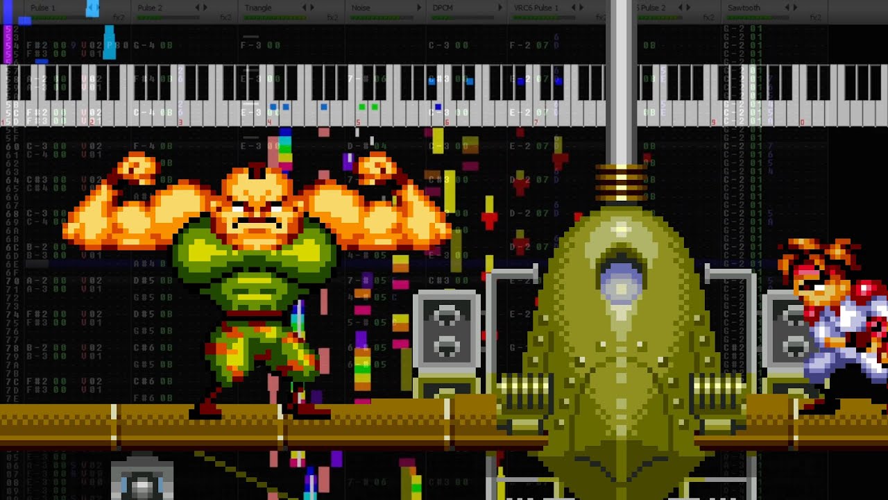 Gunstar Heroes - Dancing Smash Hero (Orange's Theme) - 8-bit Famitracker [VRC6]