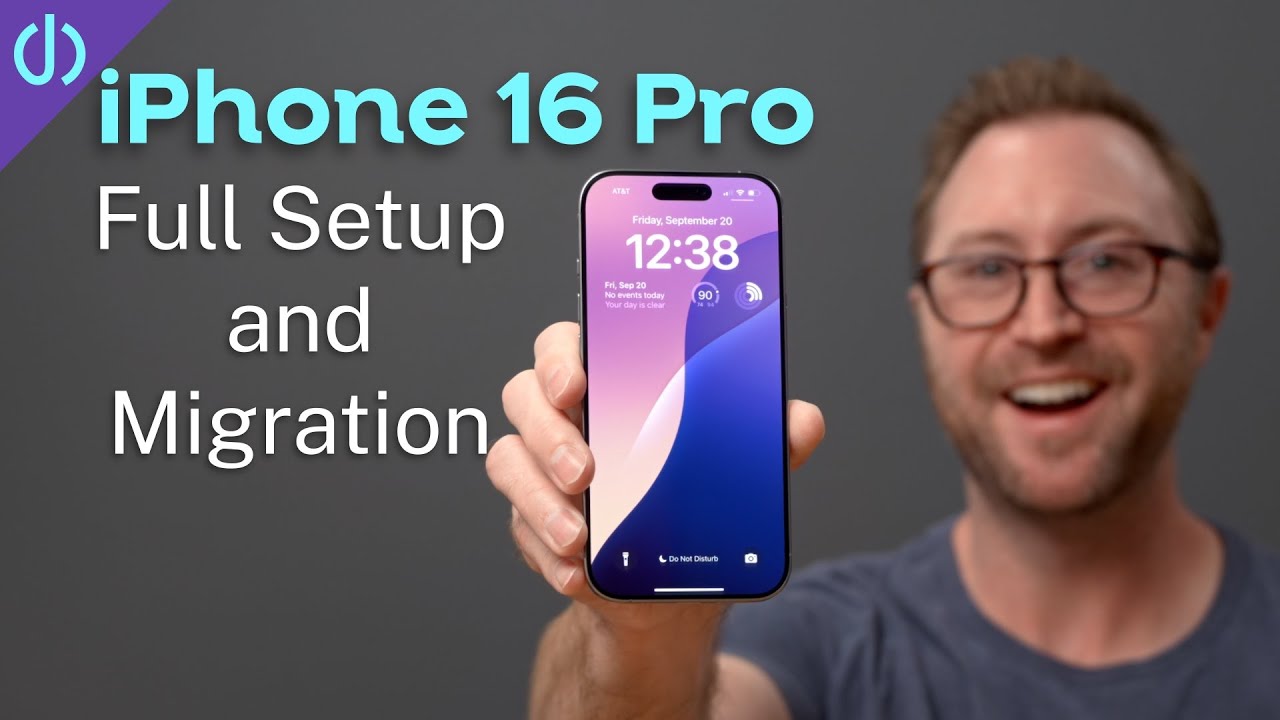Как настроить новый iPhone 16 или 16 Pro и перенести данные!