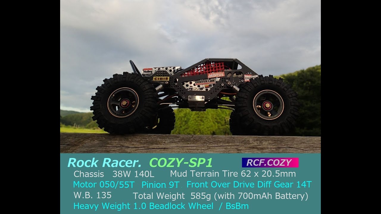 1/24 RC Mini Crawler Bouncer spec Rock Racer Cozy SP1 / SCX24