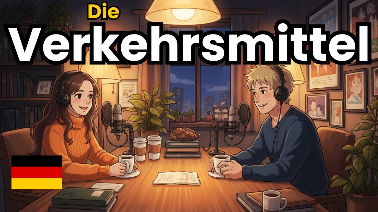 How to Talk About transportation in German | Easy German Conversation Practice