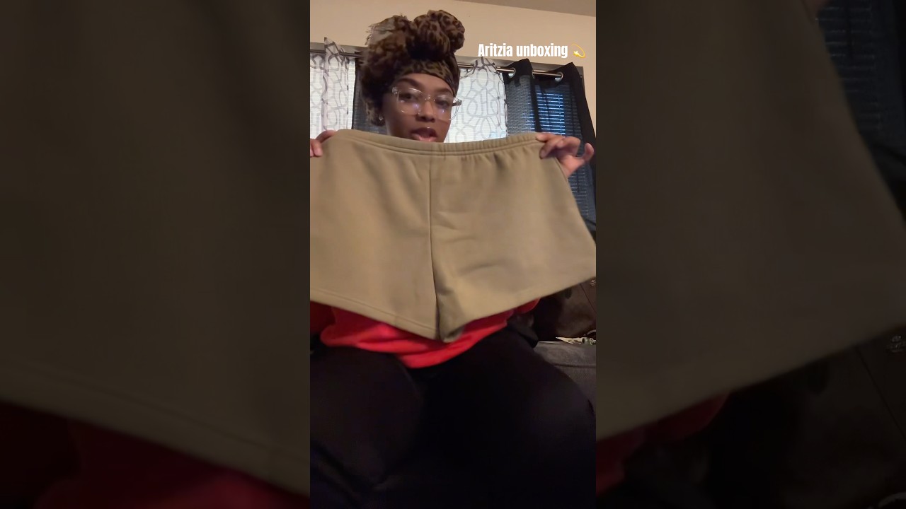Aritzia unboxing ✨ #unboxing #aritzia #minivlog