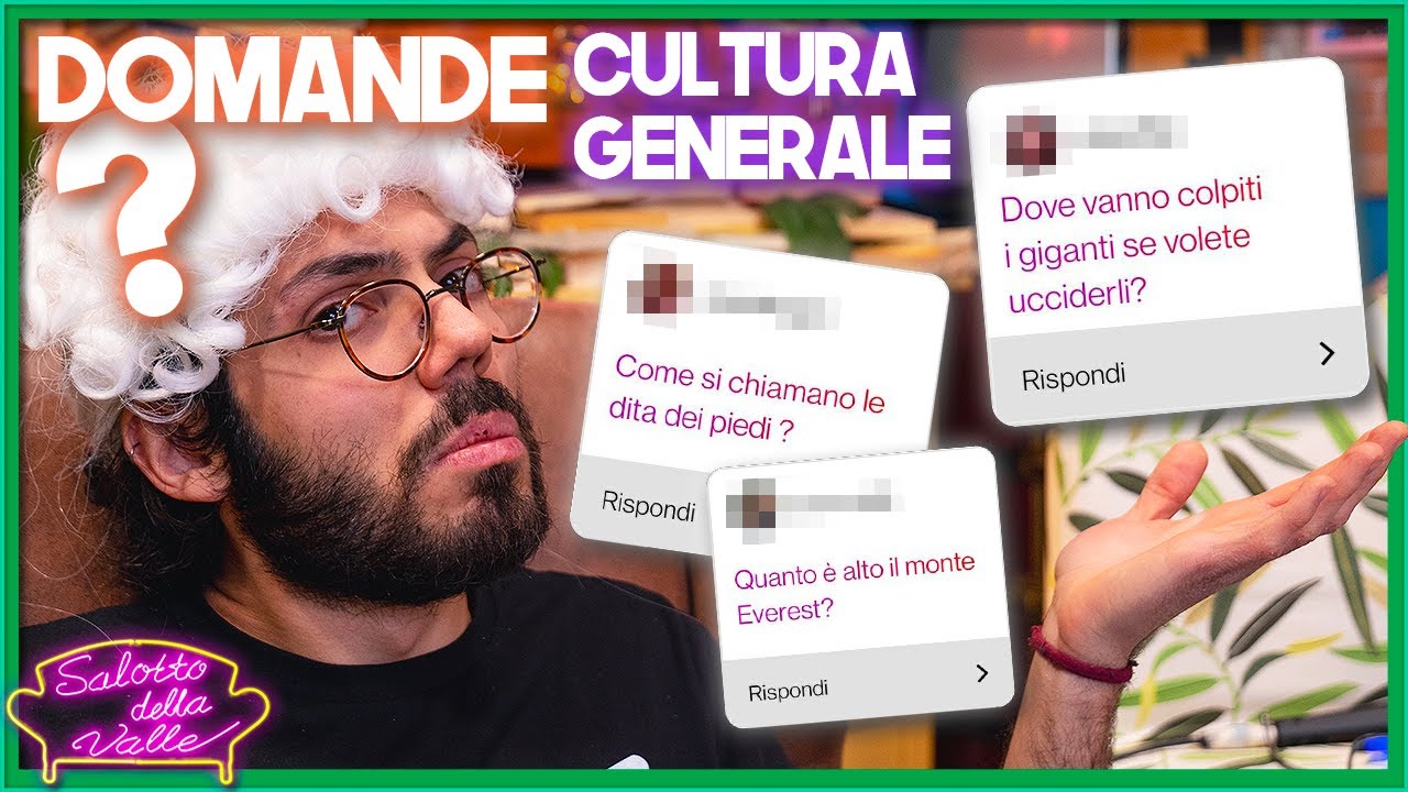 Quanto siamo IGNORANTI? - Salotto Della Valle
