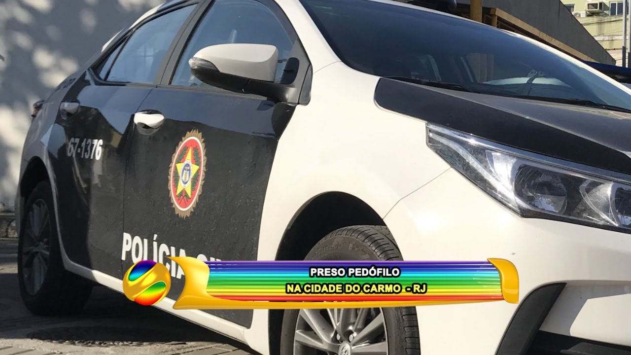 PRESO PED&Oacute;FILO NA CIDADE DO CARMO - RJ