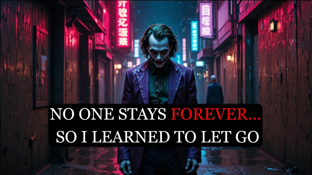No One Stays… So I Stopped Holding On - Joker Speech | Dark Motivation
