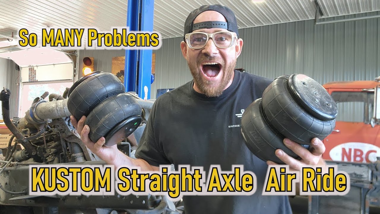 Straight Axle gets Air ride !!